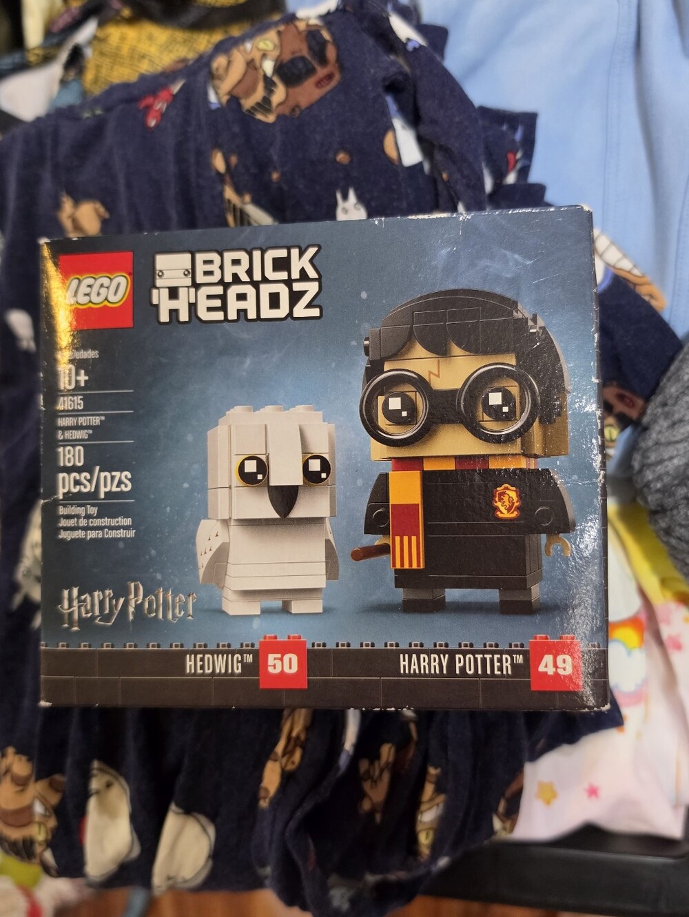 LEGO BRICKHEADZ Harry Potter & Hedwig Brand New Never Opened Retired Piece